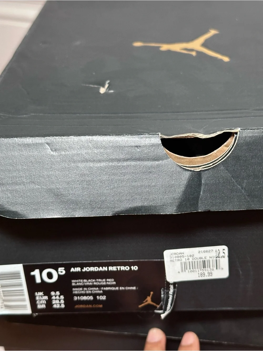 Jordan comes box